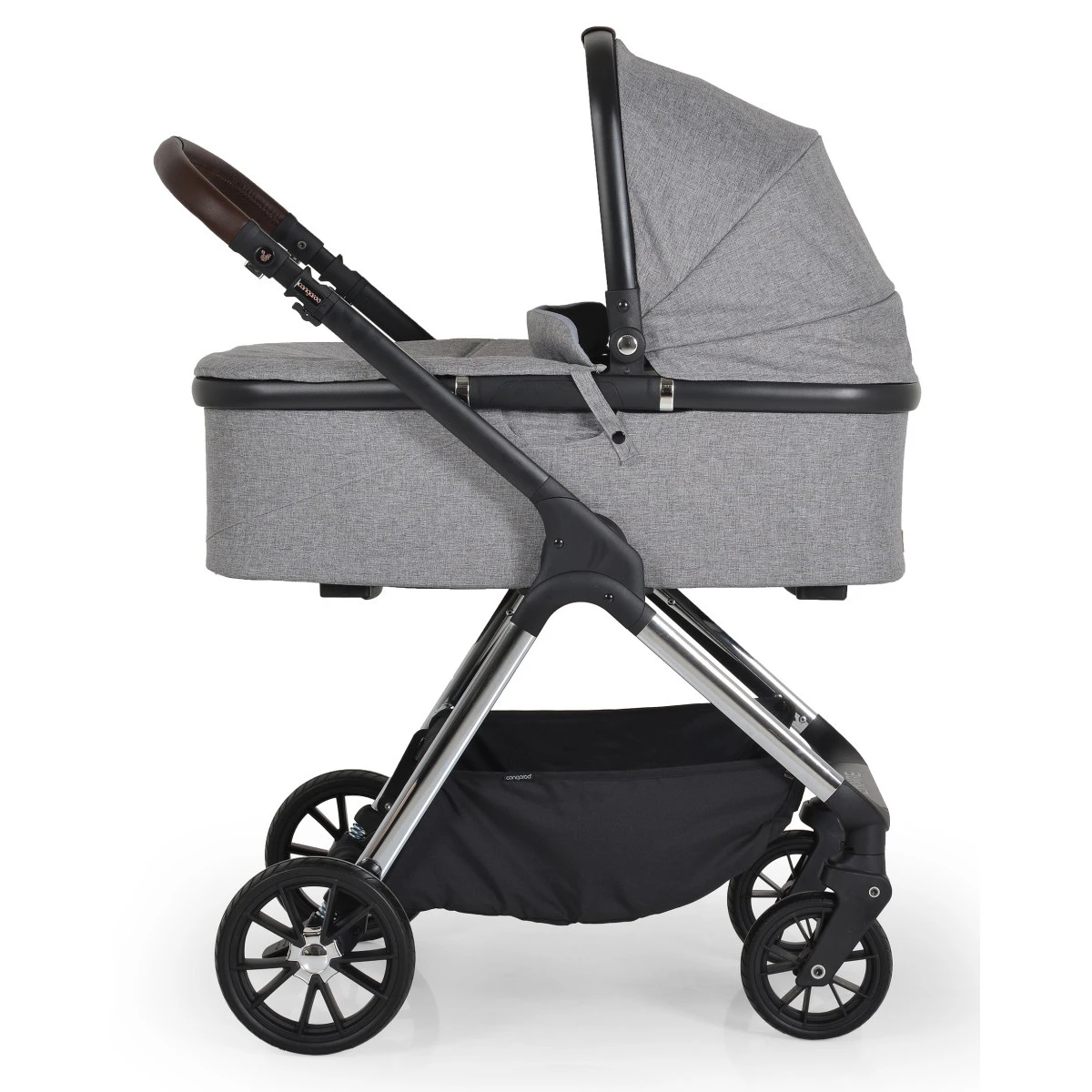 Cangaroo Empire Light Grey 3-in-1 Kinderwagen Incl. Autostoel 3 Cangaroo Empire Light Grey 3-in-1 Kinderwagen Incl. Autostoel - Afbeelding 3