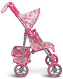 Cangaroo Flower Garden Pink Poppenbuggy -Beste Babyproducten cangaroo flower garden pink poppenbuggy 3