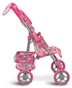 Cangaroo Flower Garden Pink Poppenbuggy -Beste Babyproducten cangaroo flower garden pink poppenbuggy 4