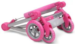 Cangaroo Pink Rose Poppen Kinderwagen 9651B -Beste Babyproducten cangaroo pink rose poppen kinderwagen 9651b 10