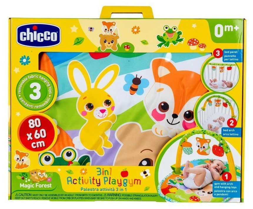 Chicco 3-in-1 Activity Babygym Speelkleed C104710 5 Chicco 3-in-1 Activity Babygym Speelkleed C104710 - Afbeelding 5