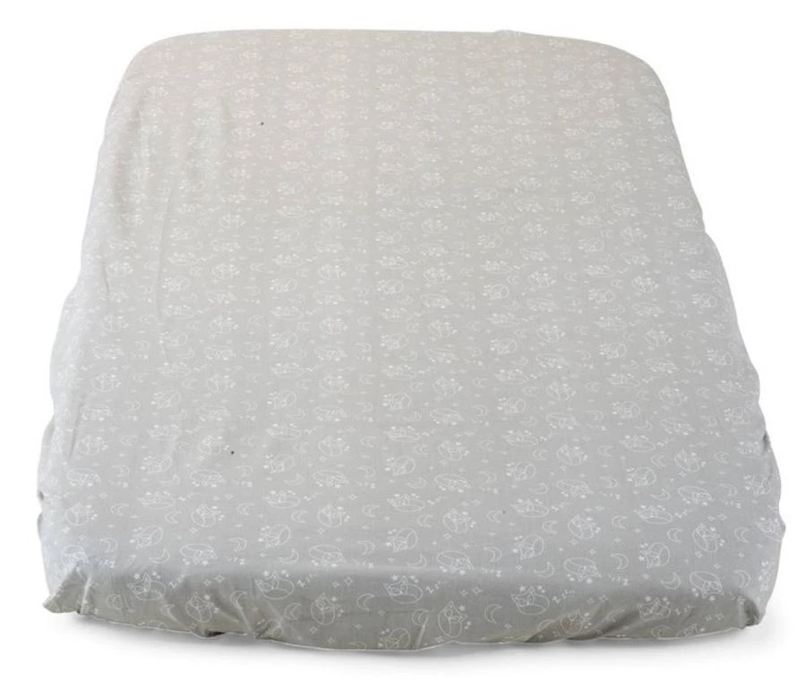 Chicco Fox Grey 2 Stuks Hoeslakens Voor Next2Me Magic Wieg 00010796350000 - Afbeelding 2