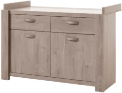 Meegroei Babykamer Amalia Grijs: Meegroei Ledikant En Commode -Beste Babyproducten commode amalia grijs 2