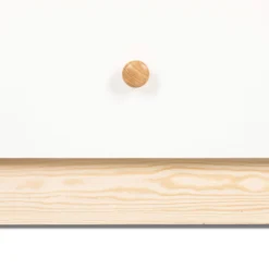 Babykamer Milly: Ledikant & Commode -Beste Babyproducten commode milly wit 4 2