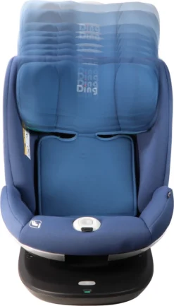 Ding Mace Blue 360° I-Size Autostoel 0-36kg DI-111919 -Beste Babyproducten di 111919 ding mace blue 02