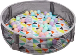 Eco Toys Triangle Speelkleed/Ballenbak CH91899C -Beste Babyproducten eco toy triangle speelkleed ballenbak 06 1920x1920 1