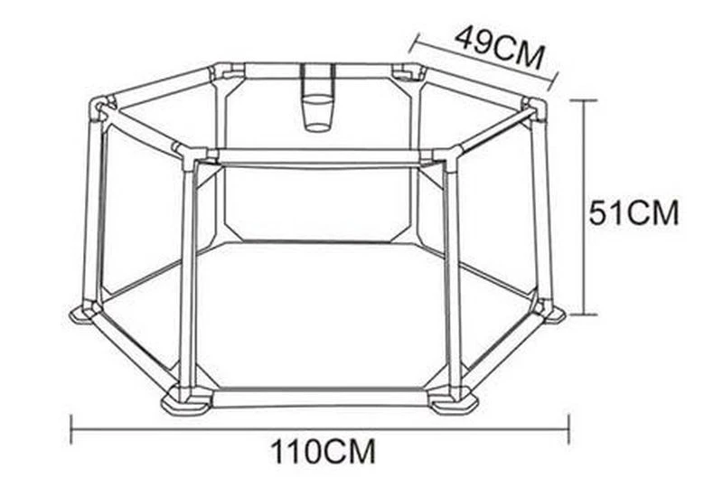 Eco Toys Basketbal Box En Ballenbak HC396707 5 Eco Toys Basketbal Box En Ballenbak HC396707 - Afbeelding 5