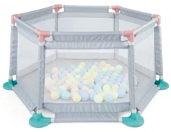 Eco Toys Grijs Box En Ballenbak CH50196