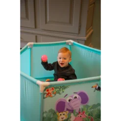 Eco Toys Jungle Turquoise Box En Ballenbak CH51012D -Beste Babyproducten eco toys jungle turquoise box en ballenbak ch51012d 04