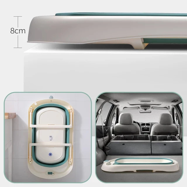 Eco Toys Blauw Opvouwbaar Badje CHW1004AB 3 Eco Toys Blauw Opvouwbaar Badje CHW1004AB - Afbeelding 3