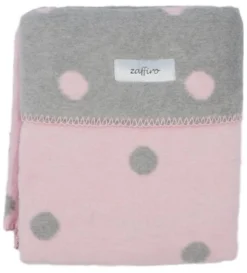Zaffiro Grijs & Roze Gestipt 100 X 150 Cm Ledikantdeken 15342 8 Zaffiro Grijs & Roze Gestipt 100 X 150 Cm Ledikantdeken 15342 -Beste Babyproducten grijsrozestippendeken 4