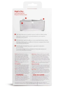 Munchkin High ’n Dry Bath Organizer Grey Badspeeltjes Houder 012511 -Beste Babyproducten hoekbadopberger 4 1920x1920