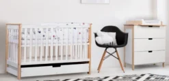 Commode Lieke Wit/Naturel -Beste Babyproducten hoofdfoto lieke 1