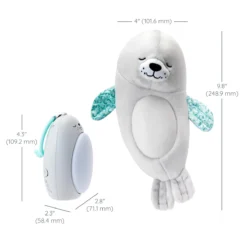 Infantino 3-in-1 Sounds & Lights Soothing Zeehond Nachtlampje BK-302032 -Beste Babyproducten infantino 3 in 1 sounds lights soothing zeehond nachtlampje bk 302032