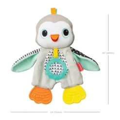 Infantino Cuddly Pinguin Bijtspeeltje BK-316329 -Beste Babyproducten infantino cuddly pinguin bijtspeeltje bk 316329 2