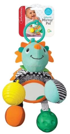 Infantino Mirror Egel Buggyspeeltje BK-216323 -Beste Babyproducten infantino mirror egel speeltje bk 216323 1