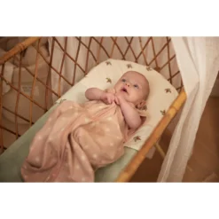 Jollein Wild Rose 90 Cm Zomerslaapzak 048-516-67023 -Beste Babyproducten jollein ss23 1410