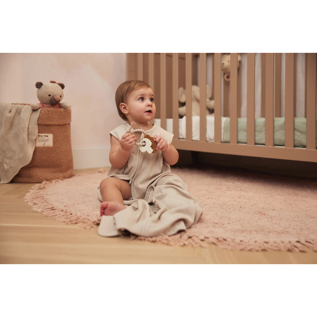 Jollein Ajour Nougat 90 Cm Zomerslaapzak 048-516-67019 5 Jollein Ajour Nougat 90 Cm Zomerslaapzak 048-516-67019 - Afbeelding 5