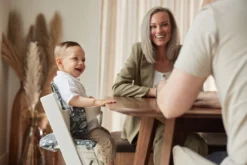 Jollein Botanical Leaf Green Meegroei Stoelverkleiner 019-533-66073 -Beste Babyproducten jollein meegroei stoelverkleiner 019 533 2