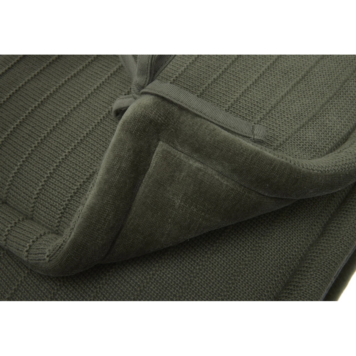 Jollein Pure Knit Leaf Green 30 X 180 Cm Bedbumper 004-895-67010 - Afbeelding 4
