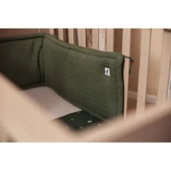 Jollein Pure Knit Leaf Green 30 X 180 Cm Bedbumper 004-895-67010 -Beste Babyproducten jollein pure knit leaf green 30 x 180 cm bedbumper 004 895 67010 .5