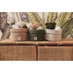 Jollein Pure Knit Nougat Commodemandje 580-001-67011 -Beste Babyproducten jollein pure knit leaf green commodemandje 580 001 67010 .4 1