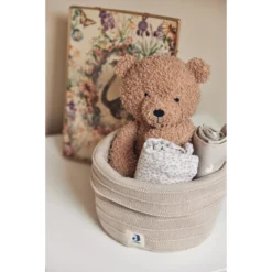 Jollein Pure Knit Nougat Commodemandje 580-001-67011 -Beste Babyproducten jollein pure knit nougat commodemandje 580 001 67011 .4