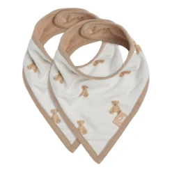 Jollein Teddy Bear 2-pack Bandana Slabber 029-867-66095