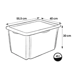 Keeeper Bambi Wit 45L Opbergbox 1223900126600 11 Keeeper Bambi Wit 45L Opbergbox 1223900126600 -Beste Babyproducten keeeper bambi wit 45l opbergbox 1223900126600 5