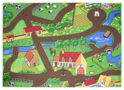 Kids Corner Farm Life/Sweet Town 95x113 Cm Omkeerbaar Vloerkleed En Speelmat 10 Kids Corner Farm Life/Sweet Town 95x113 Cm Omkeerbaar Vloerkleed En Speelmat -Beste Babyproducten kids corner farm lifesweet town 95x113 cm omkeerbaar vloerkleed en speelmat 3