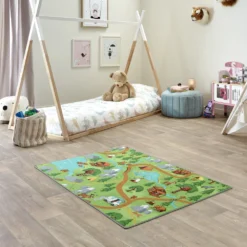 Kids Corner Hiking/Little Village 95x113 Cm Omkeerbaar Vloerkleed En Speelmat 10 Kids Corner Hiking/Little Village 95x113 Cm Omkeerbaar Vloerkleed En Speelmat -Beste Babyproducten kids corner hiking little village 95x113 cm omkeerbaar vloerkleed en speelmat 5