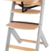 Kinderkraft Enock Grijs/Naturel Houten Meegroei Kinderstoel KKKENOCGRY0000