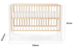 Kinderkraft Mia Wit Ledikant KKHMIAWHT0000 27 Kinderkraft Mia Wit Ledikant KKHMIAWHT0000 -Beste Babyproducten kinderkraft mia grijs ledikant incl. matras kkhmiagry000m 13 2