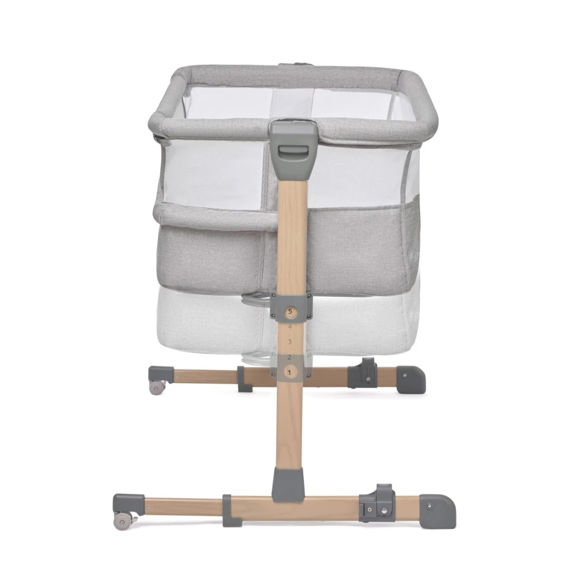 Kinderkraft Neste Air Grey-Wood Wieg Aan Bed KKLNEAIRGRY00W 5 Kinderkraft Neste Air Grey-Wood Wieg Aan Bed KKLNEAIRGRY00W - Afbeelding 5