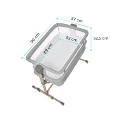 Kinderkraft Neste Air Grey Wieg Aan Bed KKLNEAIRGRY000 17 Kinderkraft Neste Air Grey Wieg Aan Bed KKLNEAIRGRY000 -Beste Babyproducten kinderkraft neste air grey wieg aan bed kklneairgry000 .7