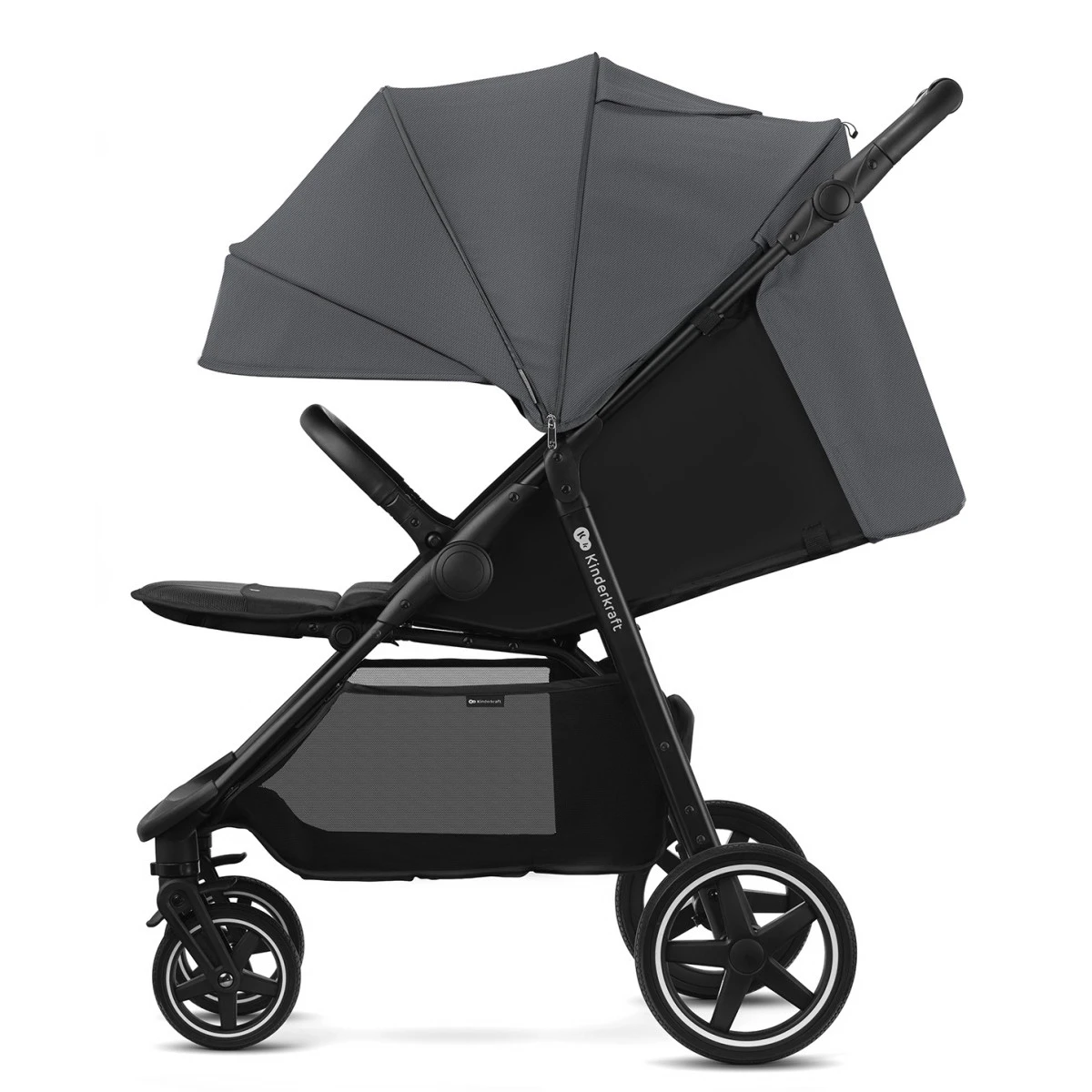 Kinderkraft Route Platinum Grey Wandelwagen KSROUT00GRY0000 4 Kinderkraft Route Platinum Grey Wandelwagen KSROUT00GRY0000 - Afbeelding 4