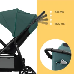 Kinderkraft Route Platinum Grey Wandelwagen KSROUT00GRY0000 35 Kinderkraft Route Platinum Grey Wandelwagen KSROUT00GRY0000 -Beste Babyproducten kinderkraft route wandelwagen 25