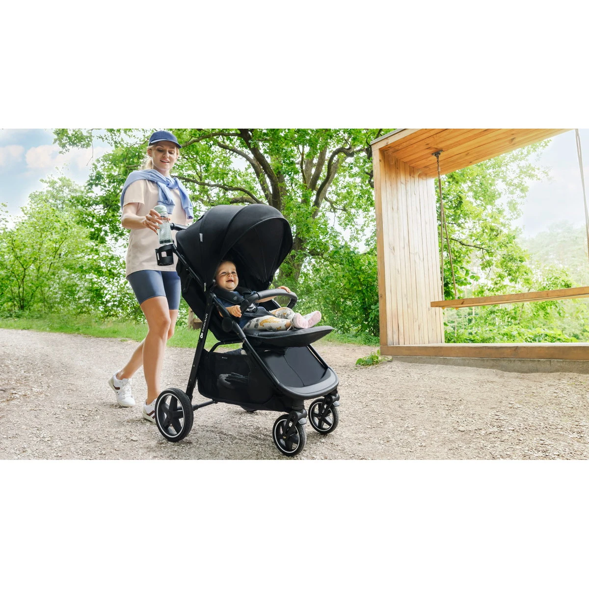 Kinderkraft Route Platinum Grey Wandelwagen KSROUT00GRY0000 19 Kinderkraft Route Platinum Grey Wandelwagen KSROUT00GRY0000 - Afbeelding 19