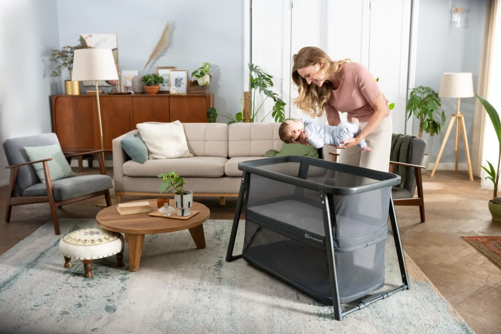 Kinderkraft Sofi+ Black 4-in-1 Wieg KLSOFIPLGRY0000 6 Kinderkraft Sofi+ Black 4-in-1 Wieg KLSOFIPLGRY0000 - Afbeelding 6