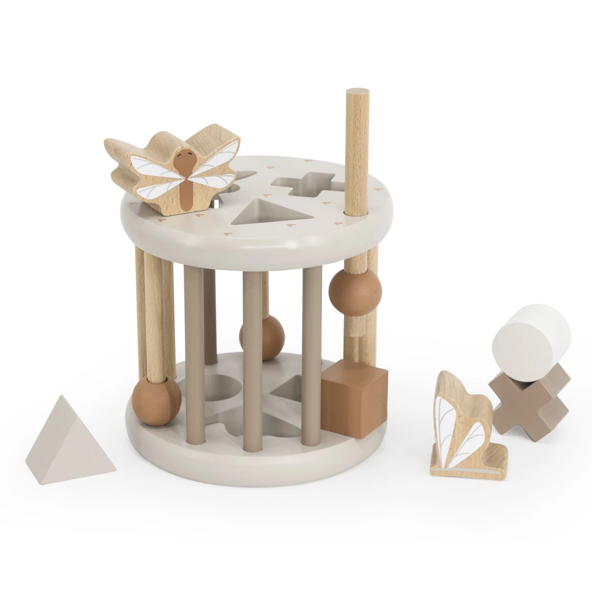 Label Label Nougat Houten Rollende Vormenstoof LLWT-37148 2 Label Label Nougat Houten Rollende Vormenstoof LLWT-37148 - Afbeelding 2