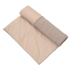 MamaLoes Amy Ajour Nougat 100x150cm Ledikantdeken 84484 -Beste Babyproducten ledikant nougat