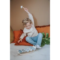 Label Label Blauw Houten Xylofoon LLWT-25477 -Beste Babyproducten llwt 25477 5420067925460 xylophone blue 03 1