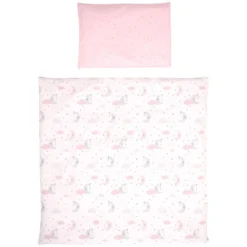 Beste Babyproducten -Beste Babyproducten lorelli eva pink moons stars 5 delige set voor wieg en ledikant 2080114 5201