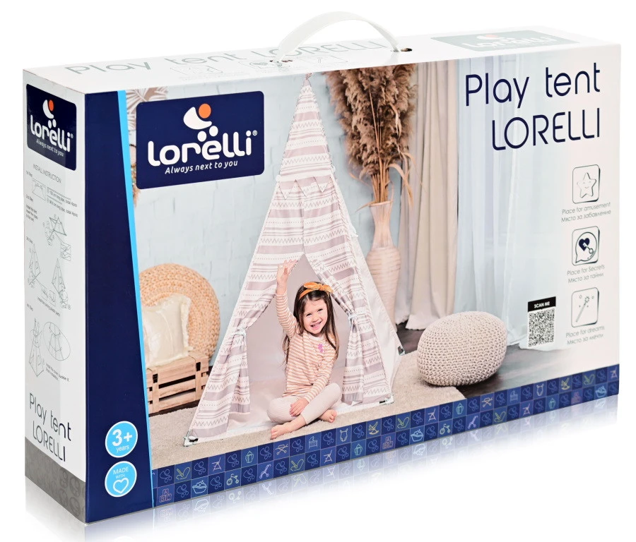 Lorelli Play Beige Speeltent 1030043 4 Lorelli Play Beige Speeltent 1030043 - Afbeelding 4
