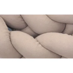 MamaLoes Amy Ajour Nougat 210 Cm Braided Bedbumper 84269 -Beste Babyproducten mamaloes amy ajour nougat 210 cm braided bedbumper 84269 4