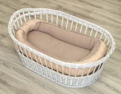 MamaLoes Amy Ajour Nougat Omkeerbaar XXL Babynest 85391 -Beste Babyproducten mamaloes amy ajour nougat omkeerbaar xxl babynest 85391