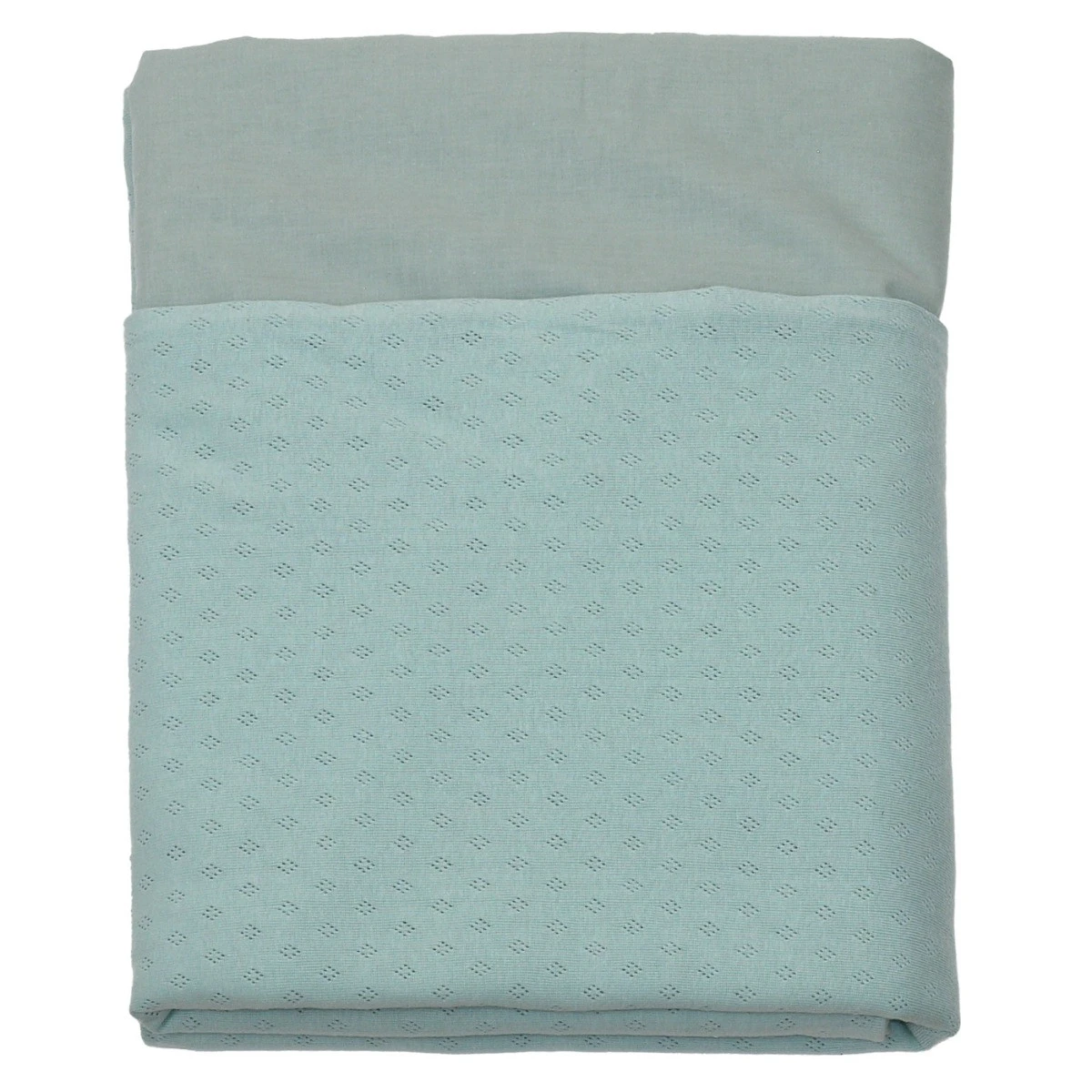 MamaLoes Amy Ajour Stonegreen 75x100cm Wiegdeken 84266 1 MamaLoes Amy Ajour Stonegreen 75x100cm Wiegdeken 84266