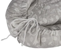 MamaLoes Botanical Animals Grijs Babynest -Beste Babyproducten mamaloes botanical animals grijs babynest 3