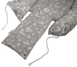 MamaLoes Botanical Animals Grijs Babynest -Beste Babyproducten mamaloes botanical animals grijs babynest 4