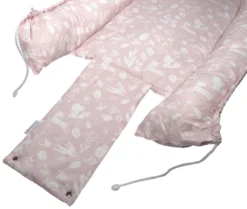 MamaLoes Botanical Animals Roze Babynest -Beste Babyproducten mamaloes botanical animals roze babynest 4